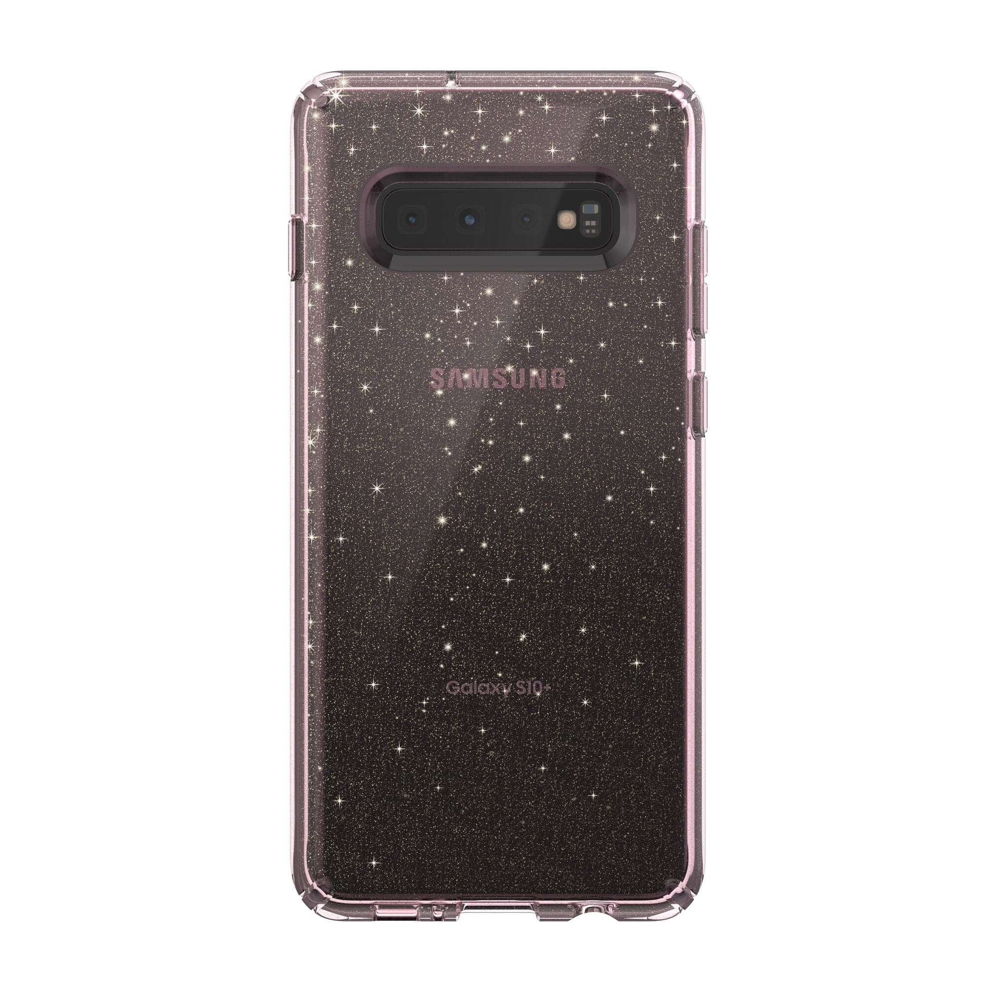 Presidio Clear + Glitter Galaxy S10+ Cases