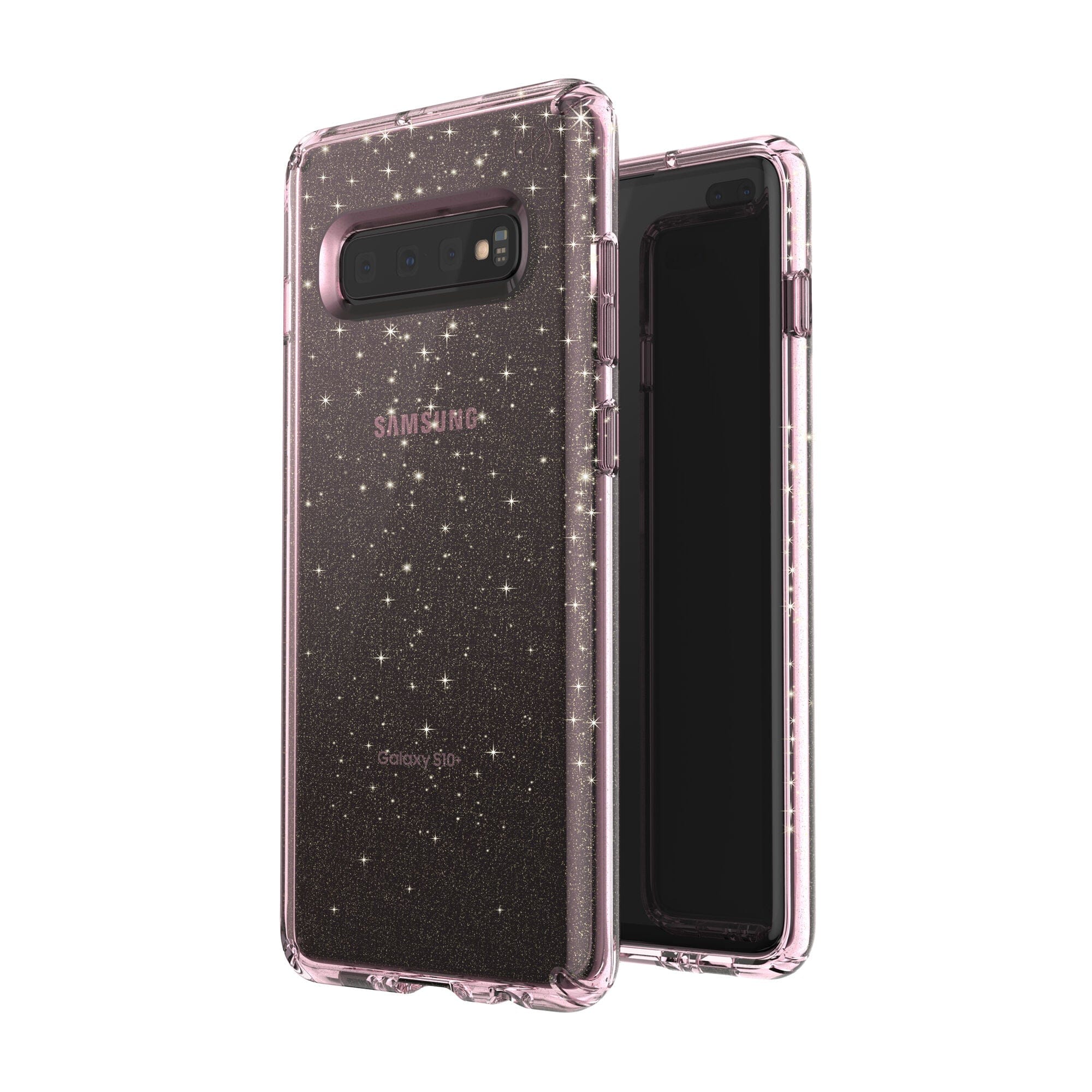 Presidio Clear + Glitter Galaxy S10+ Cases