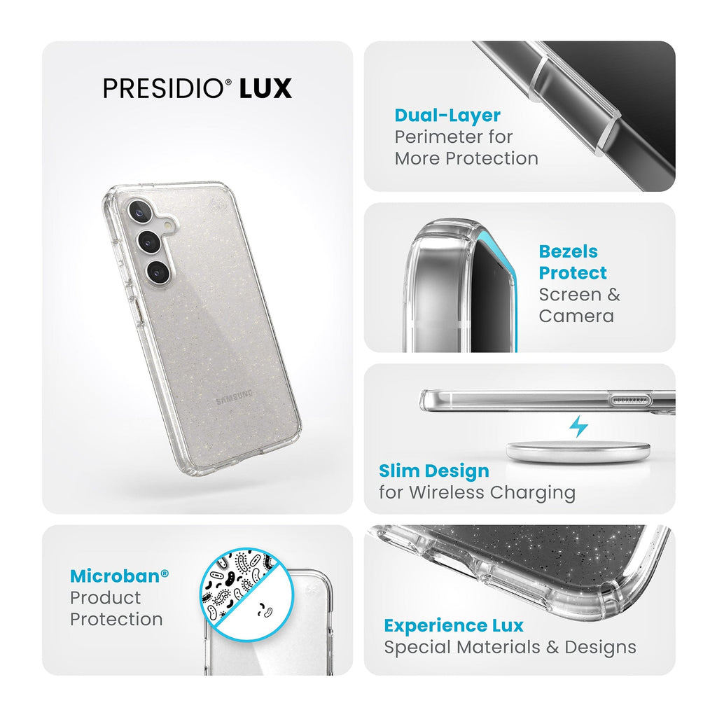 Presidio Lux Glitter Samsung Galaxy S24 Cases