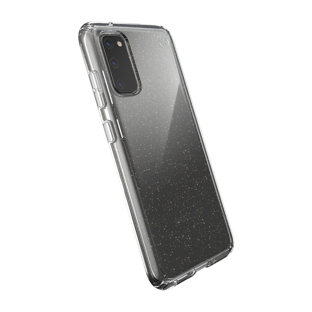 Presidio Perfect-Clear with Glitter Samsung Galaxy S20 Cases