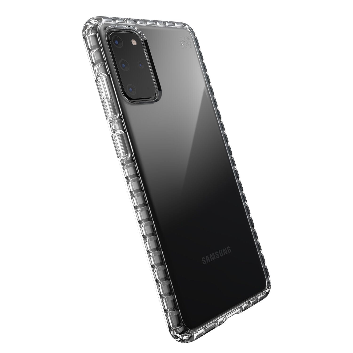 Presidio Perfect-Clear with Impact Geometry Samsung Galaxy S20+ Cases
