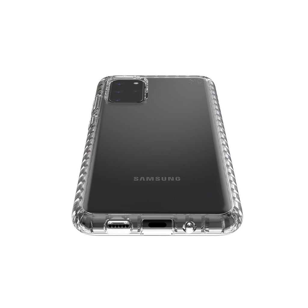 Presidio Perfect-Clear with Impact Geometry Samsung Galaxy S20+ Cases