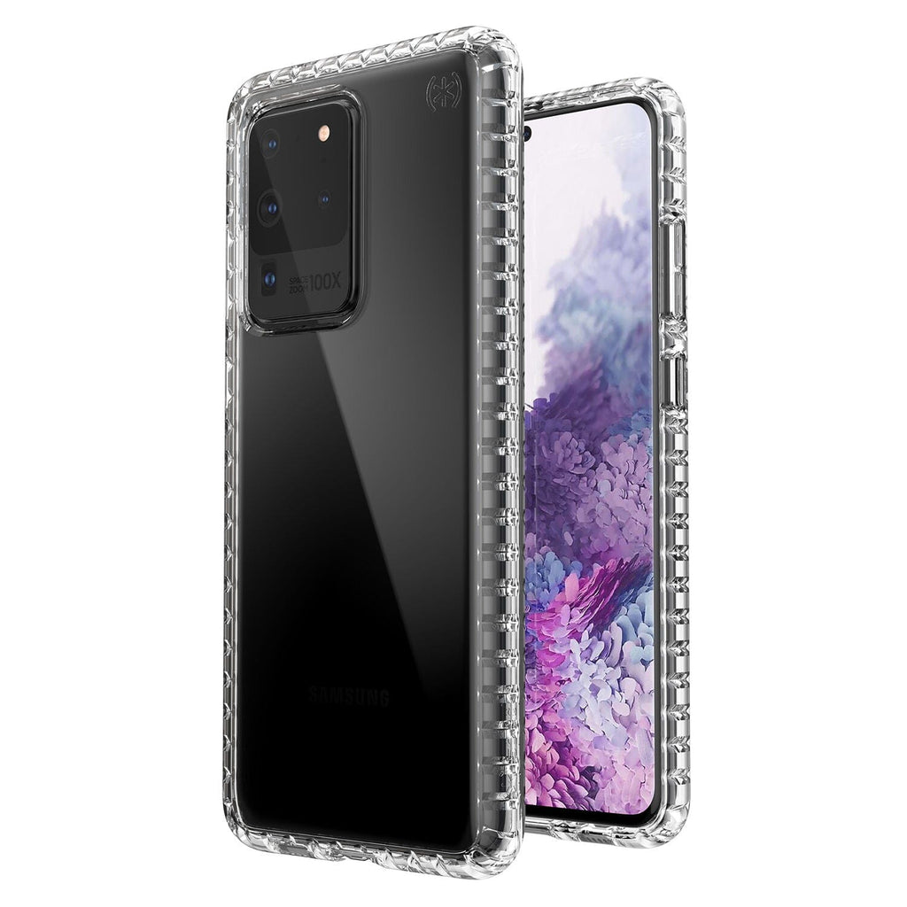 Presidio Perfect-Clear with Impact Geometry Samsung Galaxy S20 Ultra Cases