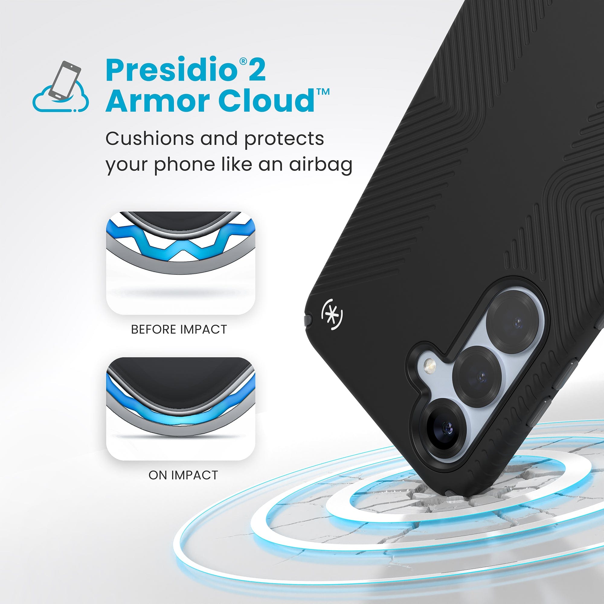 Presidio2 Grip Magnet Samsung Galaxy S25+ Cases